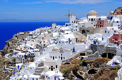 Vue de Oia, Santorini